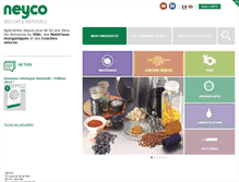 Tablet Screenshot of neyco.fr